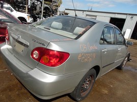 2003 Toyota Corolla Silver 1.8L AT #Z23219